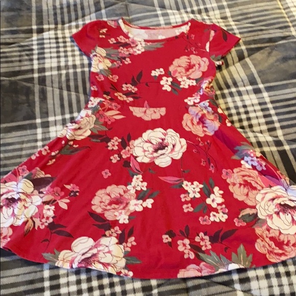 Girls floral dress